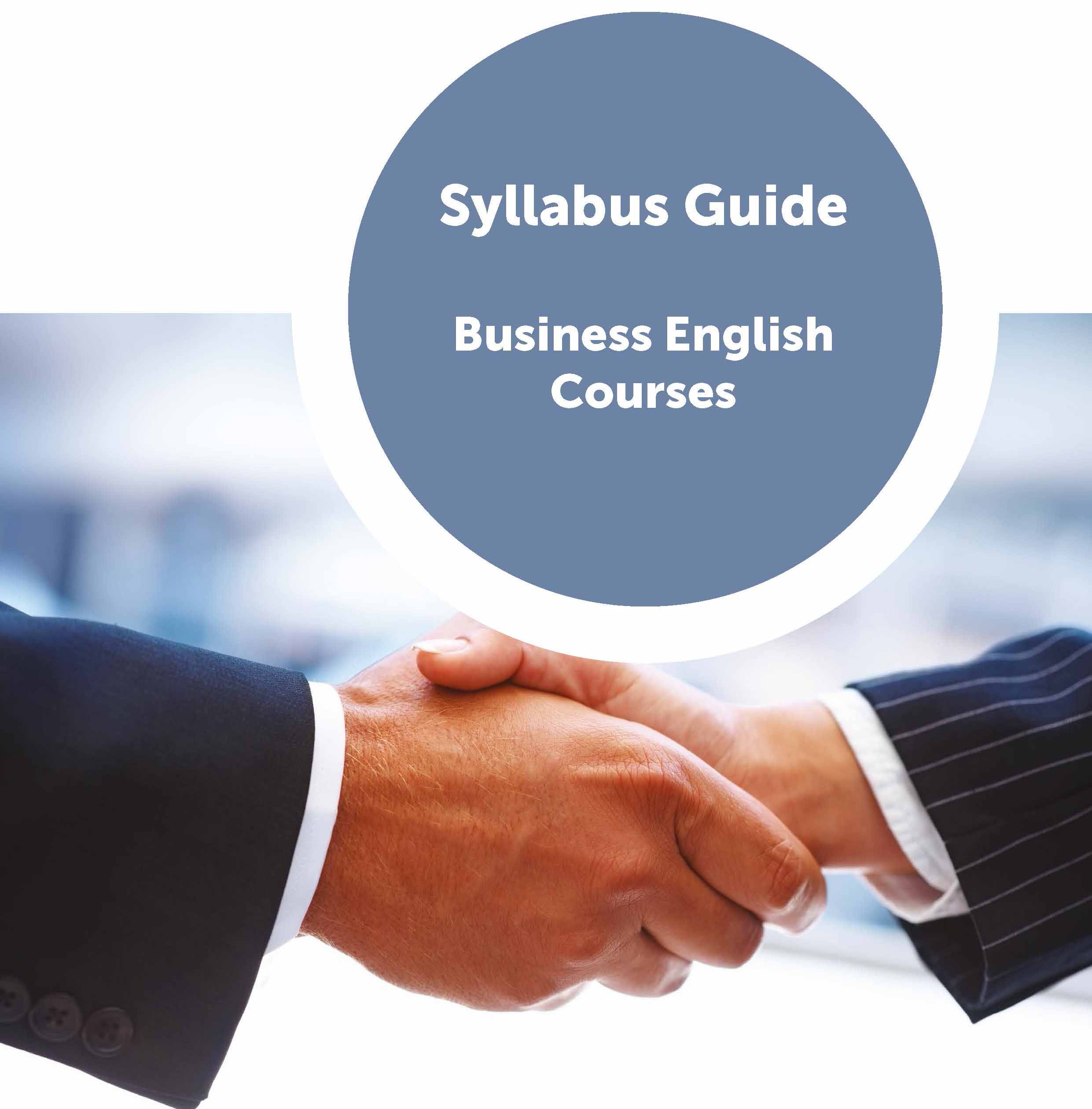Syllabus Guide - Business English Courses